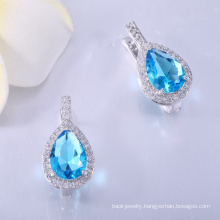 Manufacturer Supplier wholesale cubic zirconia earrings findings with cheapest price